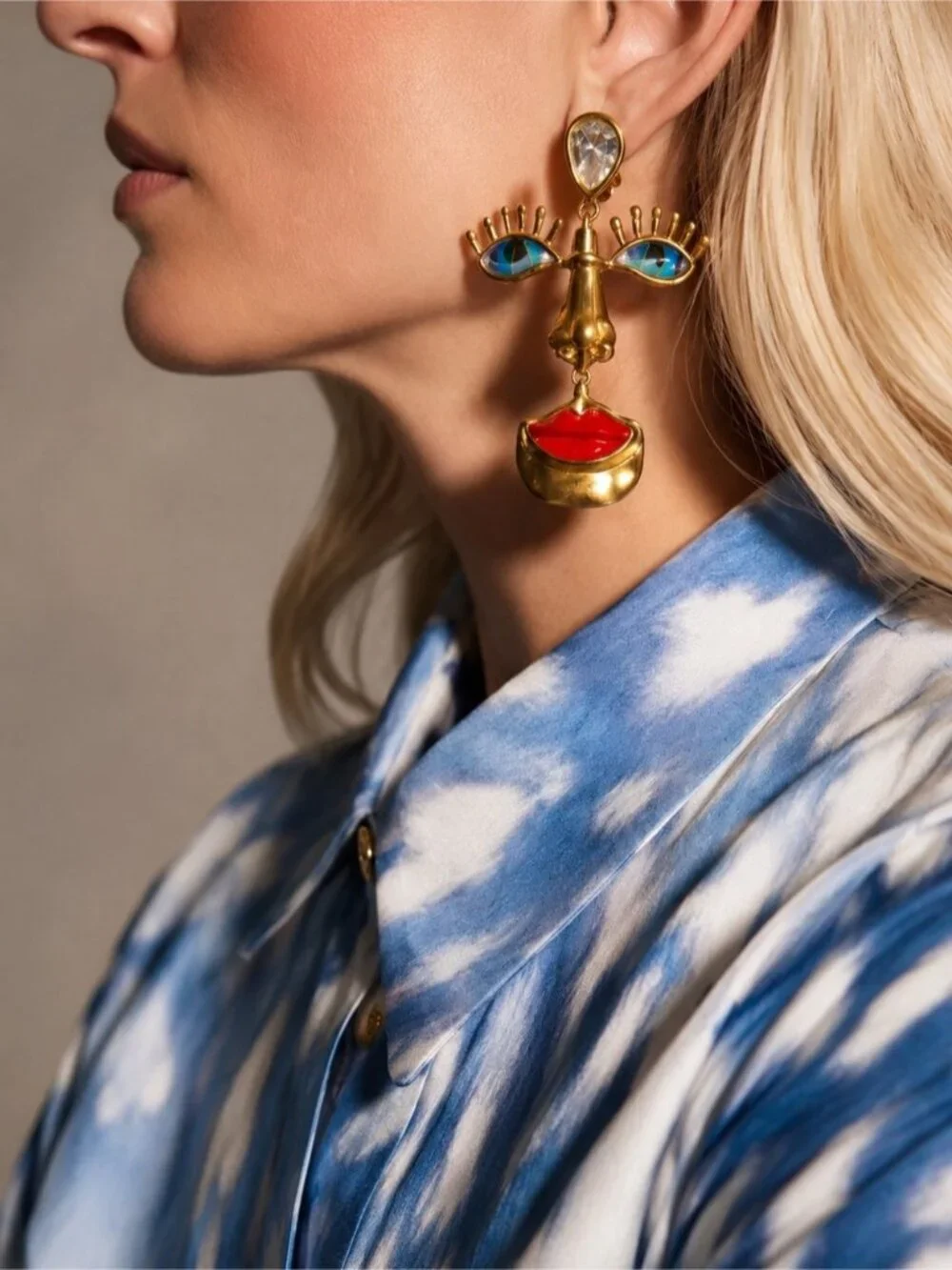 Anthropologie bold gold